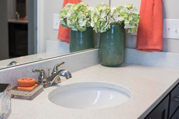 Brushed nickel hardware